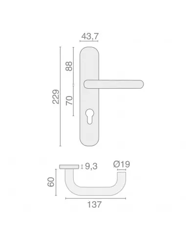 Ensemble Sur Plaque Héraclès Jade 1294