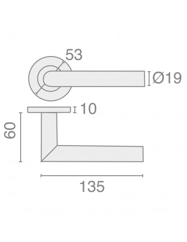 Béquille Double Sur Rosace Heracles Jade 1394 -2