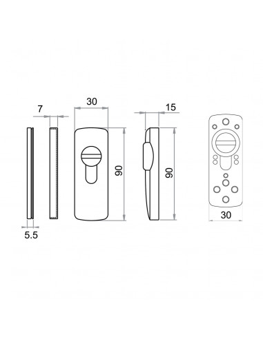 Rosaces De Sécurité Heracles Salome