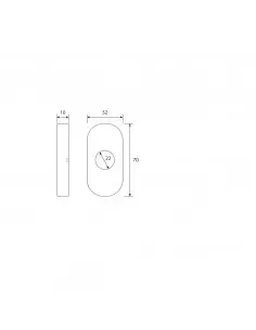 Rosace Ovale Heracles -10 2