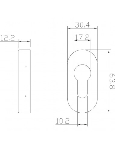 Rosace Ovale Heracles -10