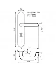 Plaque Nylon Arcolor 8900 Coins Arrondis 2