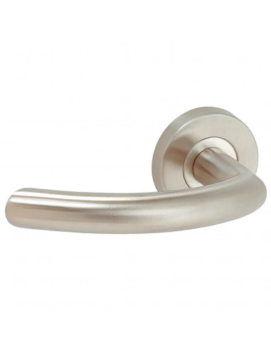 Béquille Double Vachette Sur Rosace Linox