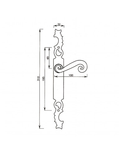 Ensemble Sur Plaque Bouvet De Style Aquitaine