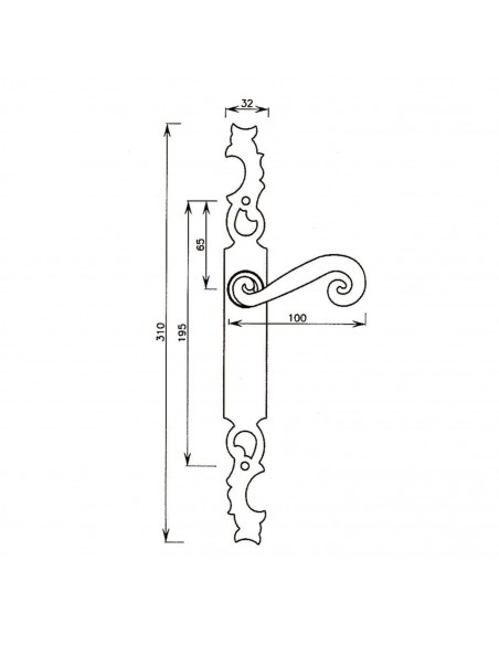 Ensemble Sur Plaque Bouvet De Style Aquitaine