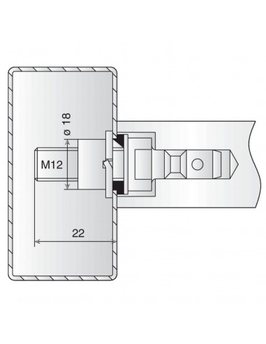 Accessoires Pour Poignée Normbau Tubulaire