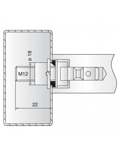 Accessoires Pour Poignée Normbau Tubulaire