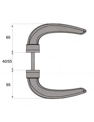 Béquille Horus Fapim Pour Menuiserie Métallique -5