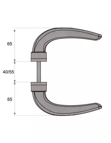 Béquille Horus Fapim Pour Menuiserie Métallique -5