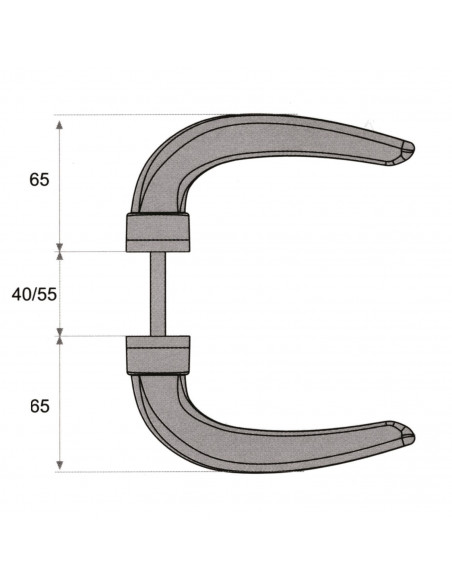 Béquille Horus Fapim Pour Menuiserie Métallique -5