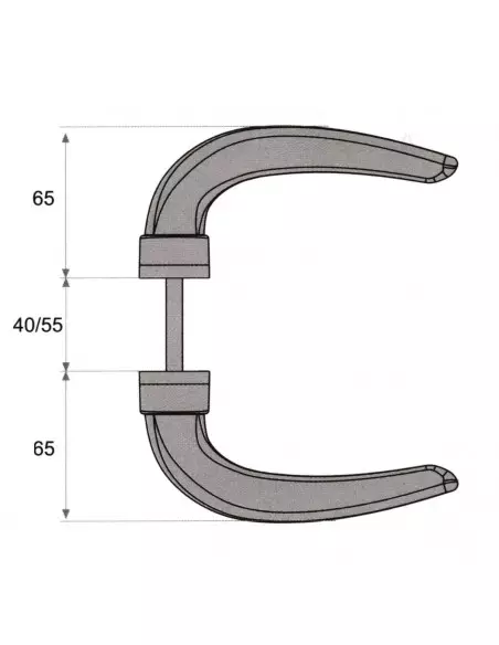 Béquille Horus Fapim Pour Menuiserie Métallique -5