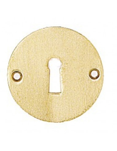 Rosace Ronde De Béquille Select Laiton Poli