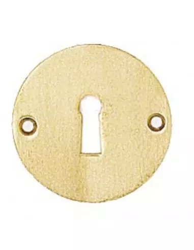 Rosace Ronde De Béquille Select Laiton Poli