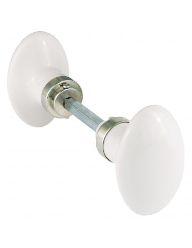 Bouton Double Porcelaine Merigous Oval