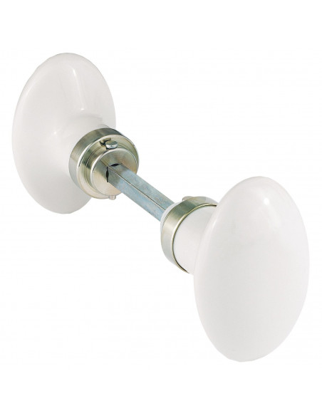 Bouton Double Porcelaine Merigous Oval