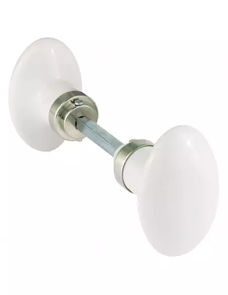 Bouton Double Porcelaine Merigous Oval