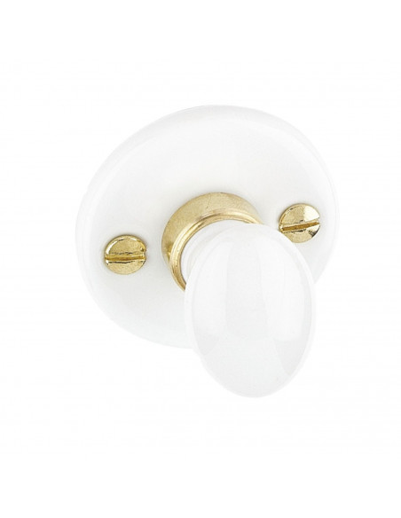 Rosaces De Fonction En Porcelaine Merigous Blanc -5