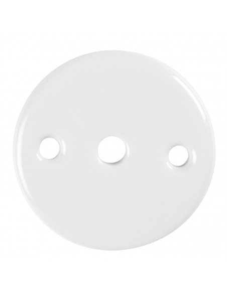Rosaces De Fonction En Porcelaine Merigous Blanc -5