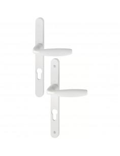 Ensemble Sur Plaque New York Hoppe Plaque Étroite Argent 2