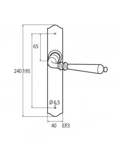 Ensemble Sur Plaque Diadora Spa De Style France 2