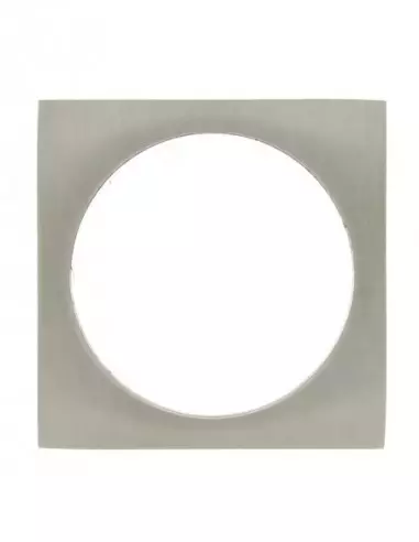 Rosace Carrée A Coller Cadap Inox