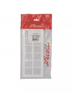 Rectangulaire Nicoll Extra-Plate -2 2