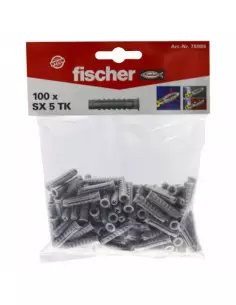 Sachet Cheville Fischer Pour Matériaux Pleins Sx 5 T K -2