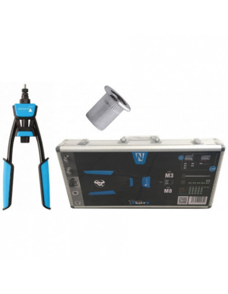 Pince À Levier N200 Scell-It Pour Écrous À Sertir + 150 Écrous