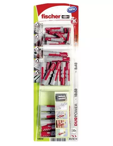 Blister Cheville Tous Matériaux Fischer...