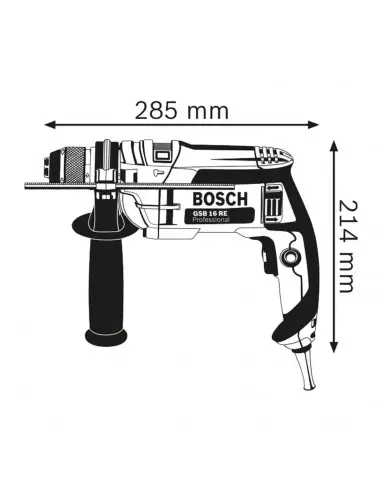 Perceuse À Percussion Bosch Gsb 16 Re 750w