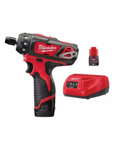 Perceuse Visseuse 12 V M12 Milwaukee Bd-202c + 2...