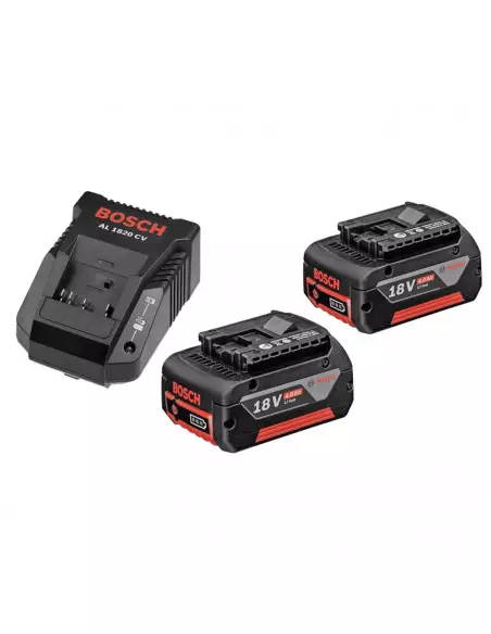 Perceuse Visseuse Sans Fil Bosch Gsr 18v-28 + 2 Batteries 4ah + Chargeur