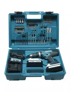 Perceuse Visseuse À Percussion Makita 18 V + 2 Batteries...