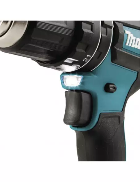 Perceuse Visseuse À Percussion Makita 18 V + 2 Batteries 5 Ah + Chargeur Rapide + Coffret Makpac
