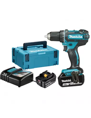 Perceuse Visseuse Makita 18v 2x4ah 62 Nm Makpac