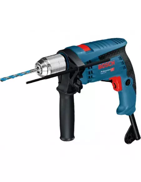 Perceuse À Percussion Bosch 600 W Gsb 13 Re + Coffret