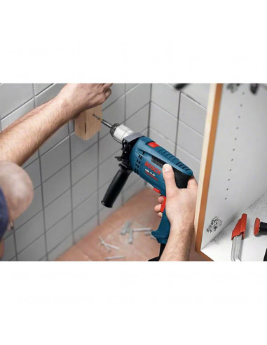 Perceuse À Percussion Bosch 600 W Gsb 13 Re +...