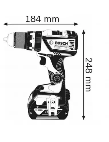 Perceuse Visseuse À Percussion Bosch 18v Gsb...