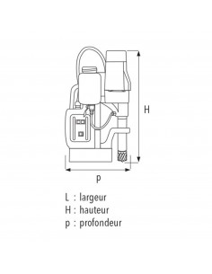Perceuse Magnétique Sidamo 35 Pm Hpr 2