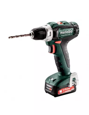 Perceuse Visseuse Metabo Bs12 Powermaxx 12v...