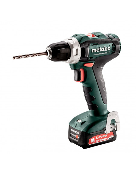 Perceuse Visseuse Metabo Bs12 Powermaxx 12v 1bat. 2ah