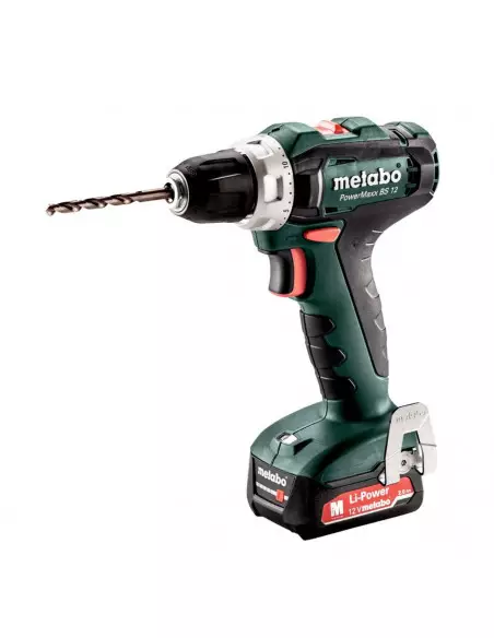 Perceuse Visseuse Metabo Bs12 Powermaxx 12v 1bat. 2ah