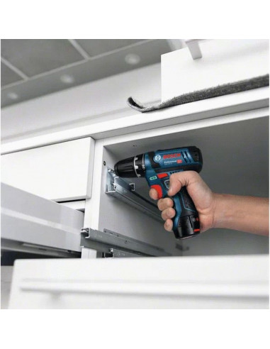 Perceuse Visseuse Bosch Gsr 12v-15 2x2ah L-Boxx