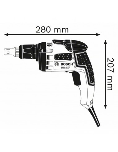 Visseuse À Placo Bosch Gsr 6-45 Te 700 W