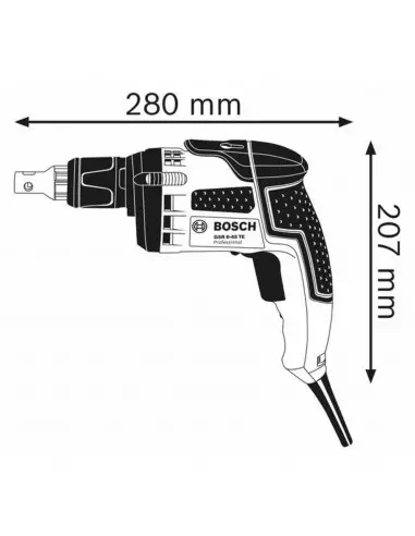 Visseuse À Placo Bosch Gsr 6-45 Te 700 W
