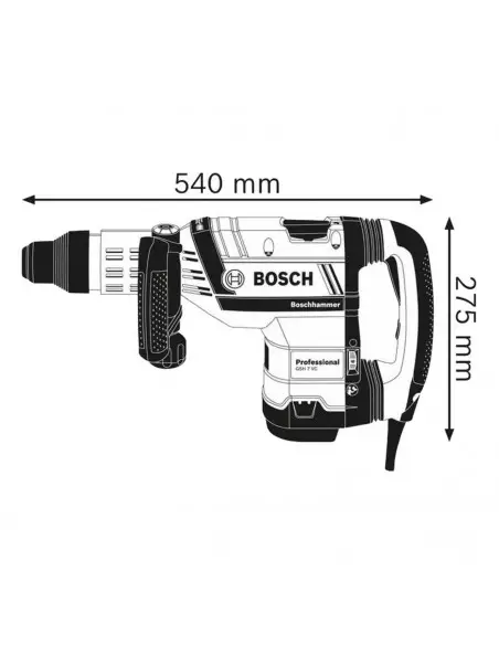 Marteau Piqueur Gsh7 Vc Sds Max 13j
