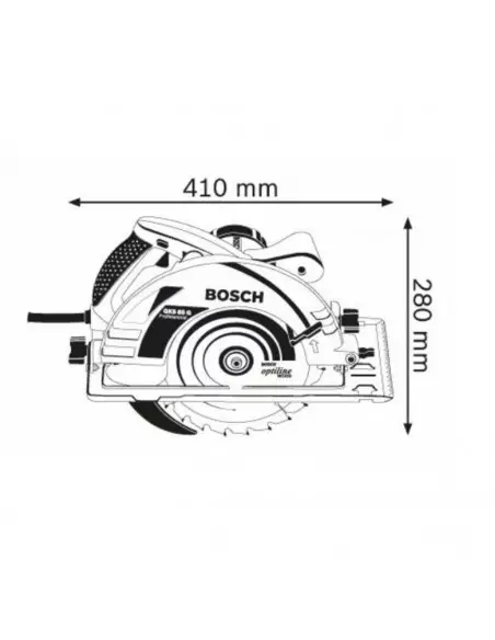 Scie Circulaire Gks 85g Bosch L-Boxx 2200w