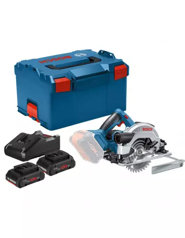 Scie Circulaire 18v Gks 18v-57G 2x4ah Bosch...