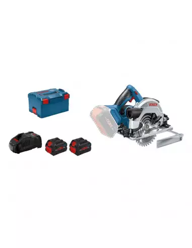 Scie Circulaire 18v Gks 18v-57g 2x8 Ah Bosch...