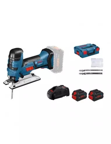 Scie Sauteuse Bosch Gst 18 V-Li S 2x8ah Procore...